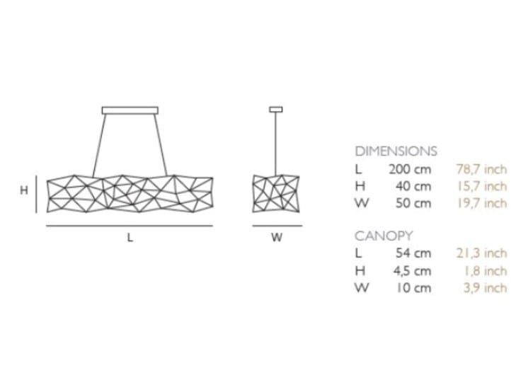 Металлический светодиодный подвесной светильник Quasar космос ARCH-00064363 - Вид №6