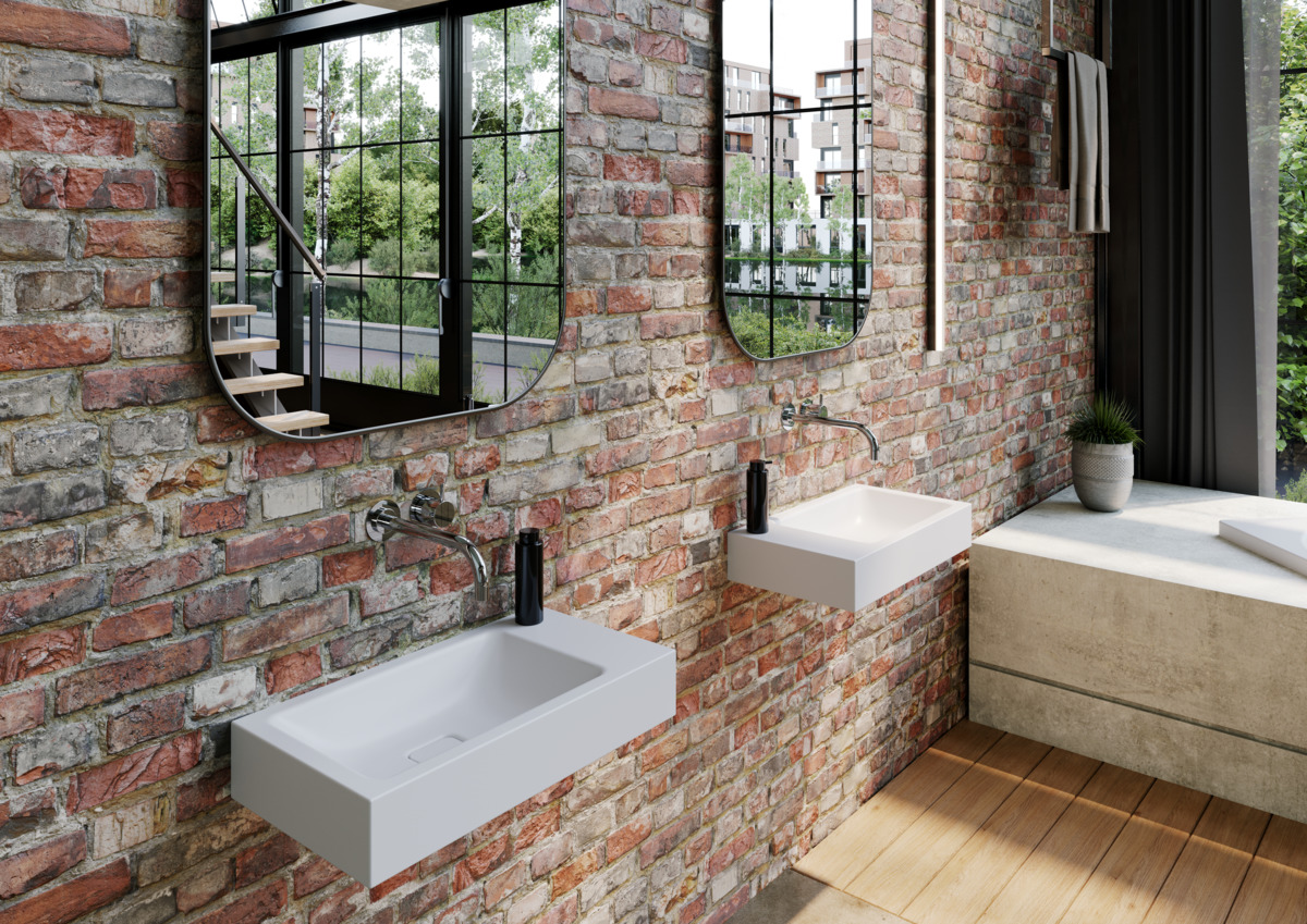 Умывальник KALDEWEI Сталь эмалированная 3073 445 теплый серый 10 30733319445 - Вид №2