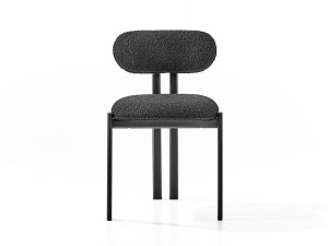 Металлический мягкий стул