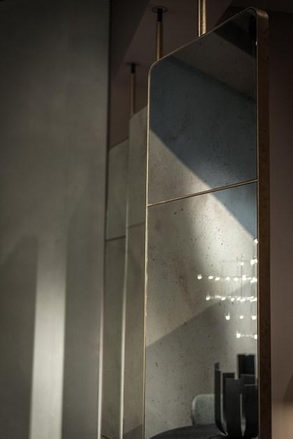 BAXTER Зеркало / перегородка в коже sun-id-1434459 - Вид №3