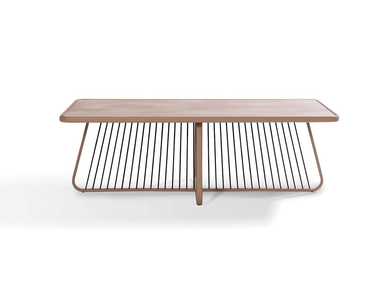 Прямоугольный садовый журнальный столик из ламината Coro Sally ARCH-00136429 - Вид №5