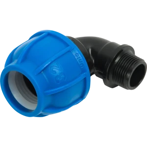 Отвод ПНД Unio ø3/4"х32 мм наружная резьба