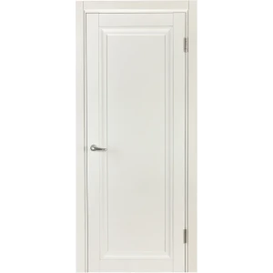 Комплект двери Нобиле глухая 90x200 см полипропилен белый с добором 150 мм