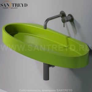 L016T1RPV4.121 Подвесная раковина настенная овальная A. e T. Italia P35