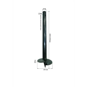 82021533 Свая винтовая 89x2000 мм STLM-0017766