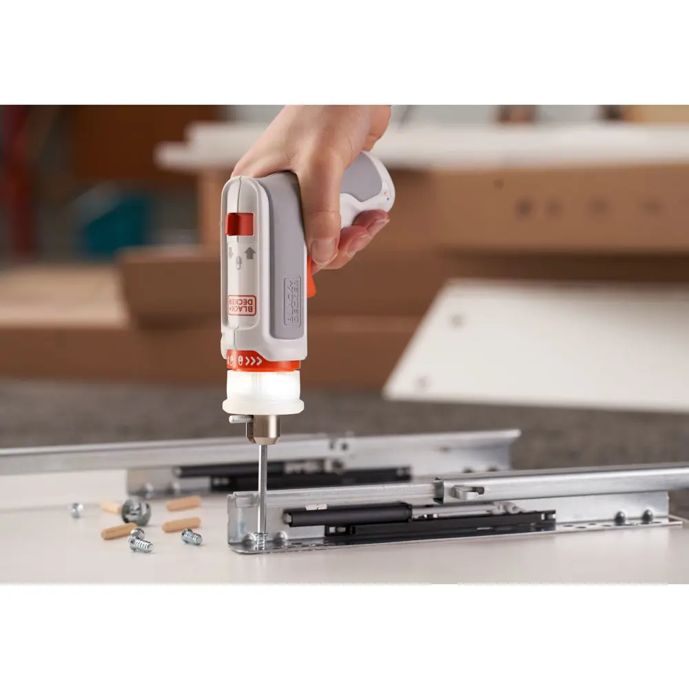 Отвертка аккумуляторная Black&Decker BCRTA01, 3.6 В Li-ion 1.5 Ач BLACK + DECKER STLM-2206731 - Вид №13