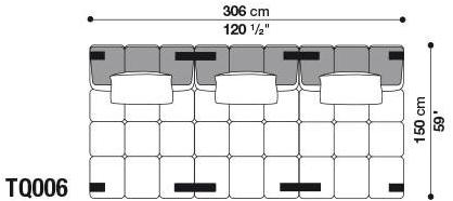 B&B Italia Модульный секционный диван Tufty time sun-id-1414316 - Вид №40