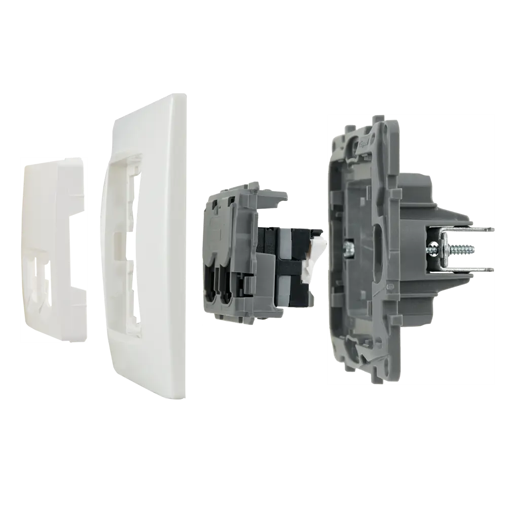 Компьютерная розетка Legrand Etika двойная RJ45 Cat 5e белая 82496519 STLM-0028704 - Вид №6