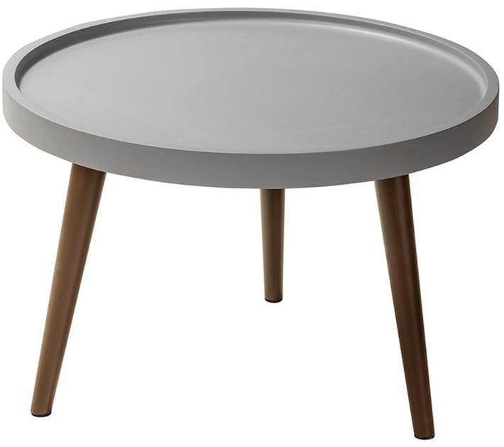 29515 Стол журнальный Luna D60 Грей R-HOME 40031161h_Грей - Вид №1