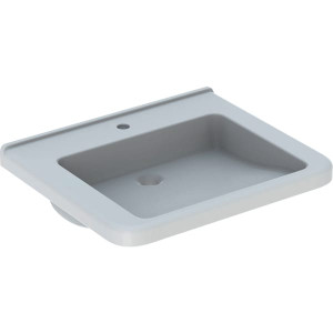 128667000 Раковина Geberit Renova Comfort Square, безбарьерная Geberit