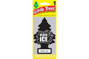 16437586 Ароматизатор елочка Black Ice Черный лед U1P-10155-RUSS Car-Freshner