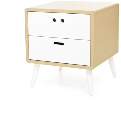 DAM Прикроватная тумбочка из шпонированной древесины с ящиками sun-id-1513760 - Вид №1