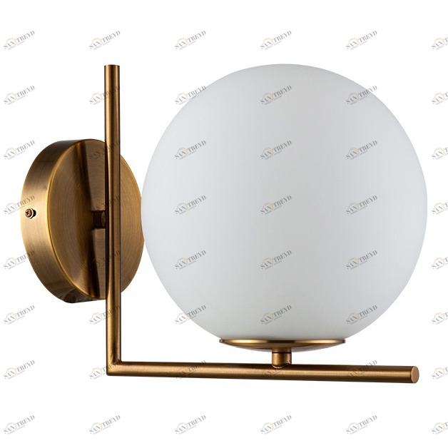 Светильник настенный золотистый Delight Collection KG0825W-1 DELIGHT COLLECTION  00-3882917 Золото 