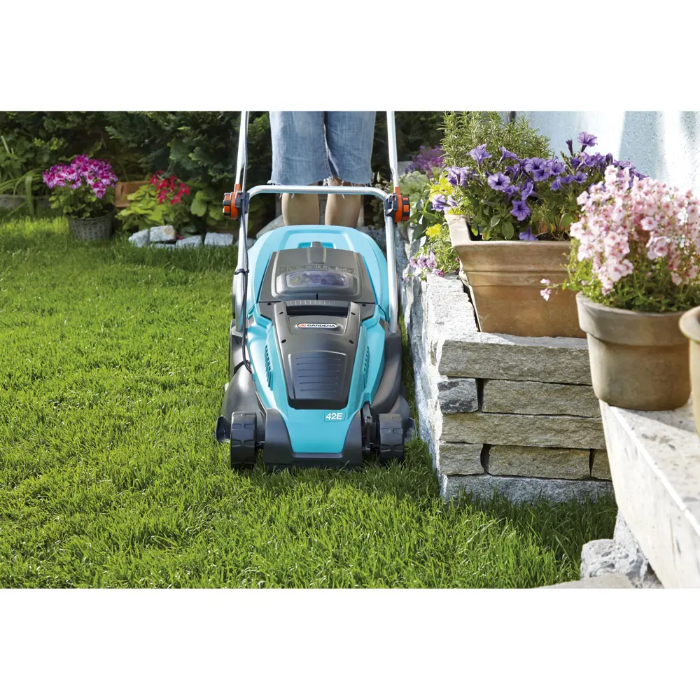 Газонокосилка электрическая PowerMax 1800/42 1700 Вт 42 см 18889304 STLM-2116731 GARDENA  - Вид №9