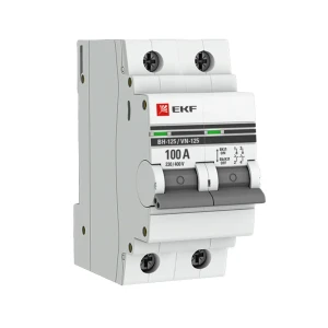 91670674 Выключатель нагрузки Ekf Proxima ВН-125 2P 100 А STLM-1489991