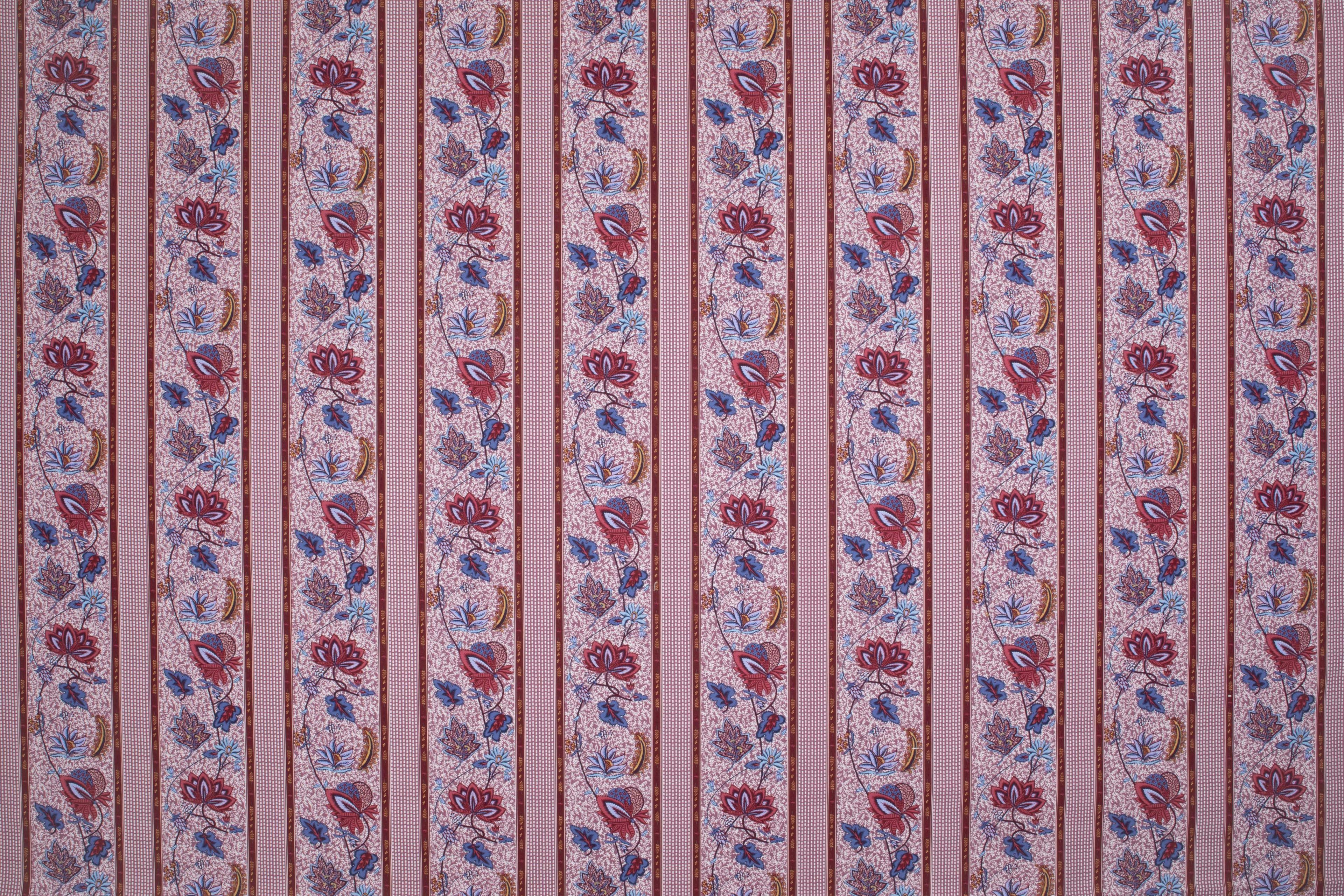 Хлопчатобумажная ткань с цветочным рисунком LELIEVRE Quenin-Belle Époque ARCH-00124598 - Вид №6