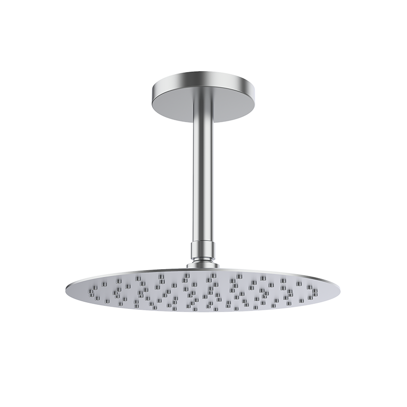 05027312 PREMIUM Тонкий Showerhead + Потолочный кронштейн Нержавеющая сталь GRB MIXERS 