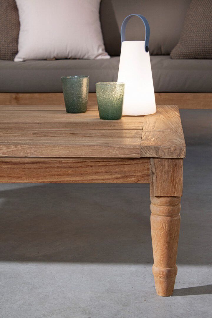 Прямоугольный садовый стол из тикового дерева BIZZOTTO Bali ARCH-00015376 - Вид №3