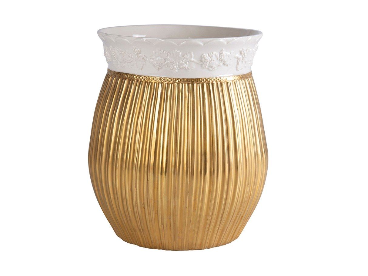 Фарфоровая мусорная корзина VILLARI Impero ARCH-00036404 - Вид №1