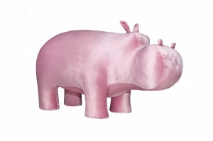 Пуф "Бегемот" розовый EUROSON БЕГЕМОТ, ЖИВОТНЫЕ 126328 Розовый