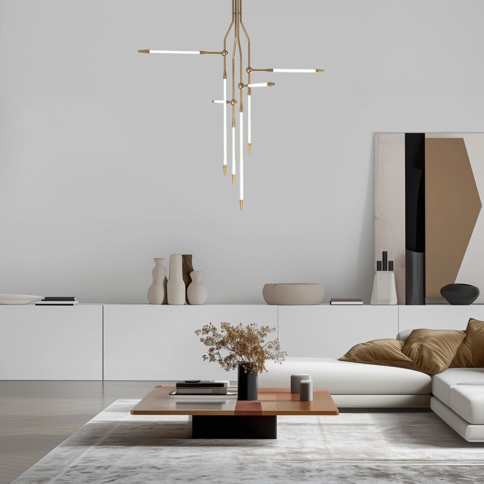 Стальной светодиодный подвесной светильник Intueri Light Javelin ARCH-00074462 - Вид №7