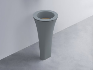 AMLA45-BR+AMPILT-AN+AMCOLT-BR Раковина Amedeo Tondo отдельностоящая cielo Enjoy + Amedeo