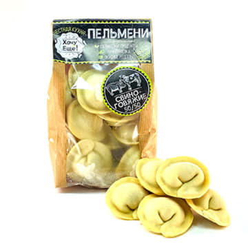 Пельмени свино-говяжие Честная кухня Хочу Ещё 450 г Santreyd 23619
