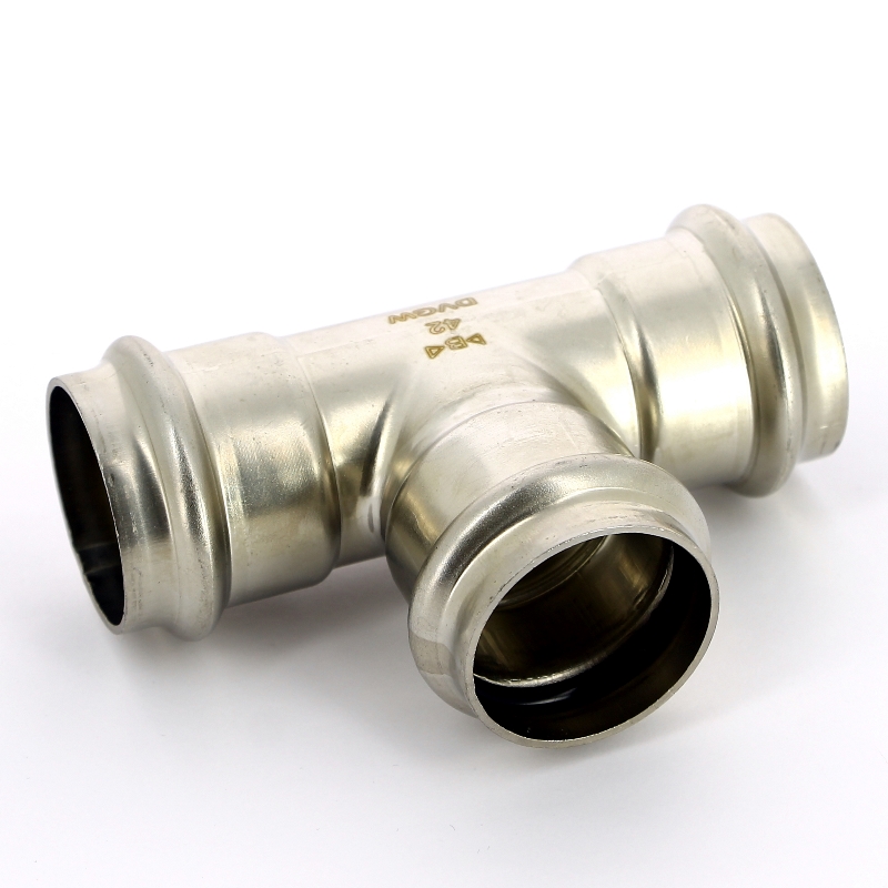 Тройник пресс IBP 42 нерж. сталь PS51300424242 - Вид №3