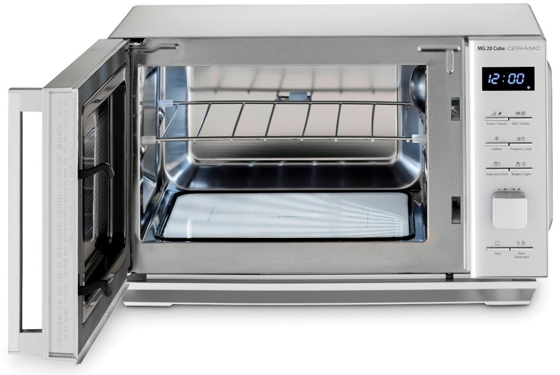 5363010 Микроволновая печь CASO MG 20 Cube Ceramic серый STDN-0104421 - Вид №2
