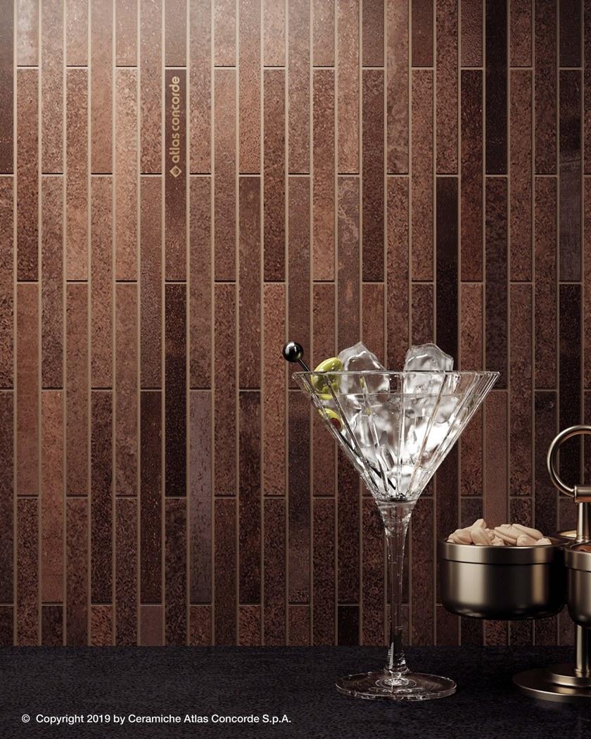 Atlas Concorde Белая плитка для стен с эффектом металла Blaze sun-id-1480586 - Вид №78