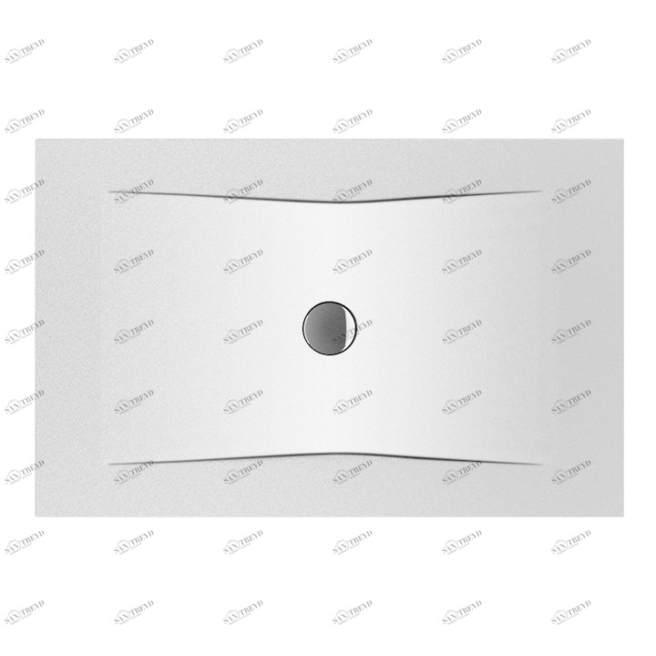 JIKA Поддон для душа стальной H216424 Cubito Pure 