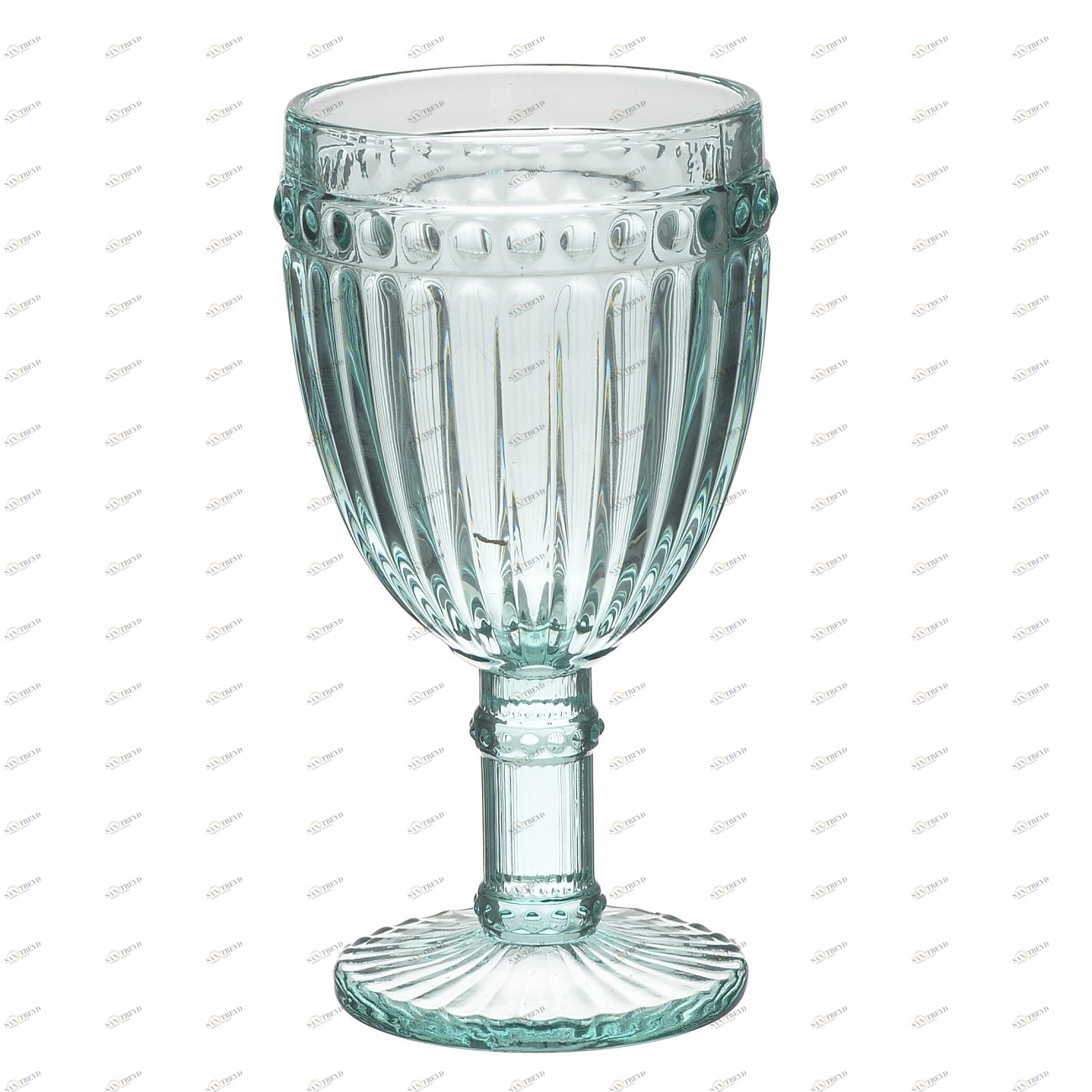 Набор бокалов на ножке зеленый 6 штук TO4ROOMS  00-3893215 Зеленый 