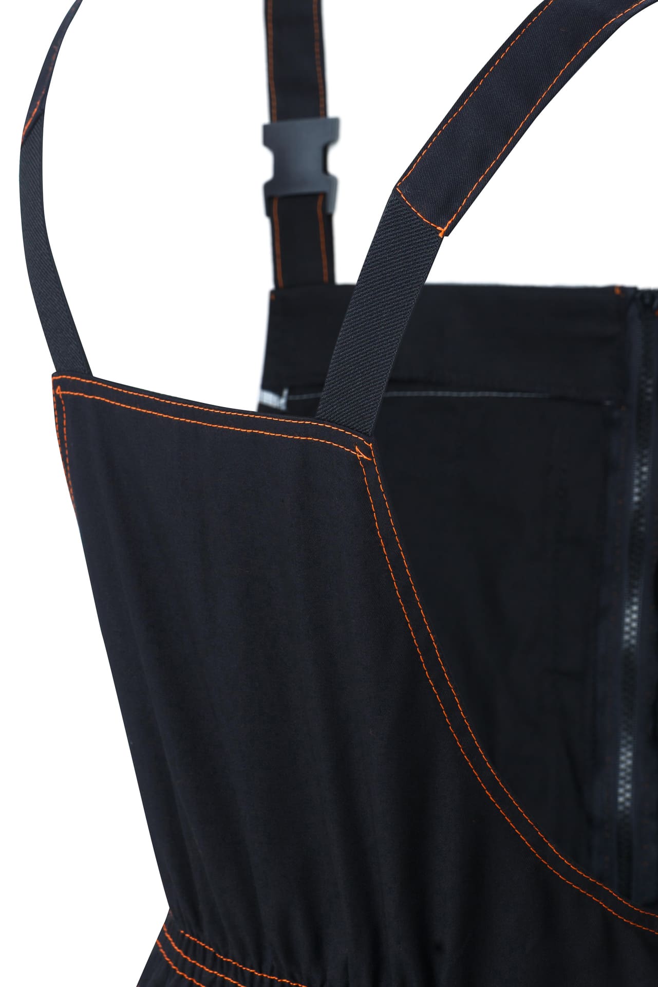 61848 Костюм "Профессионал-2" с СВП черно-оранжевый  Летняя спецодежда  размер 60-62/182-188  - Вид №12