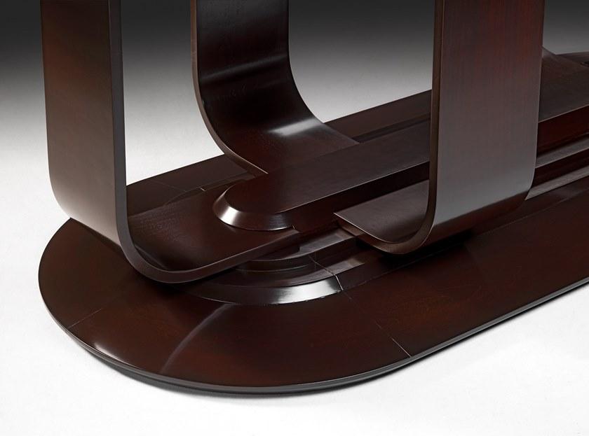 Prestige Овальный стол для гостиной из красного дерева  Cvf103  - Вид №1