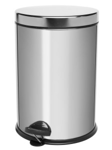 Вёдра с педалью и крышкой Cassiopea 12L Chrome NAVAKO