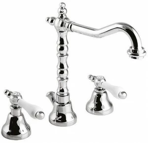 Rubinetteria Giulini Смеситель для раковины на 3 отверстия Praga - praga crystal F7512a