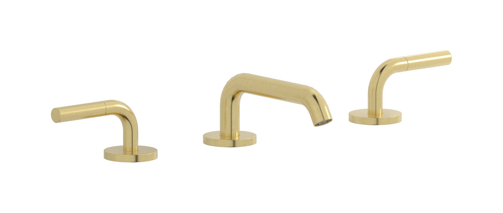 Смеситель для раковины с 3 отверстиями и автоматическим сливом IB Brera ARCH-00099011 - Вид №5