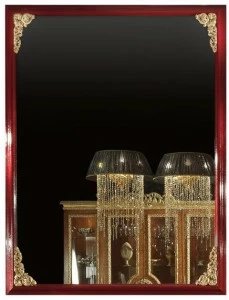 A.R. Arredamenti Зеркало прямоугольное в раме Royal 721