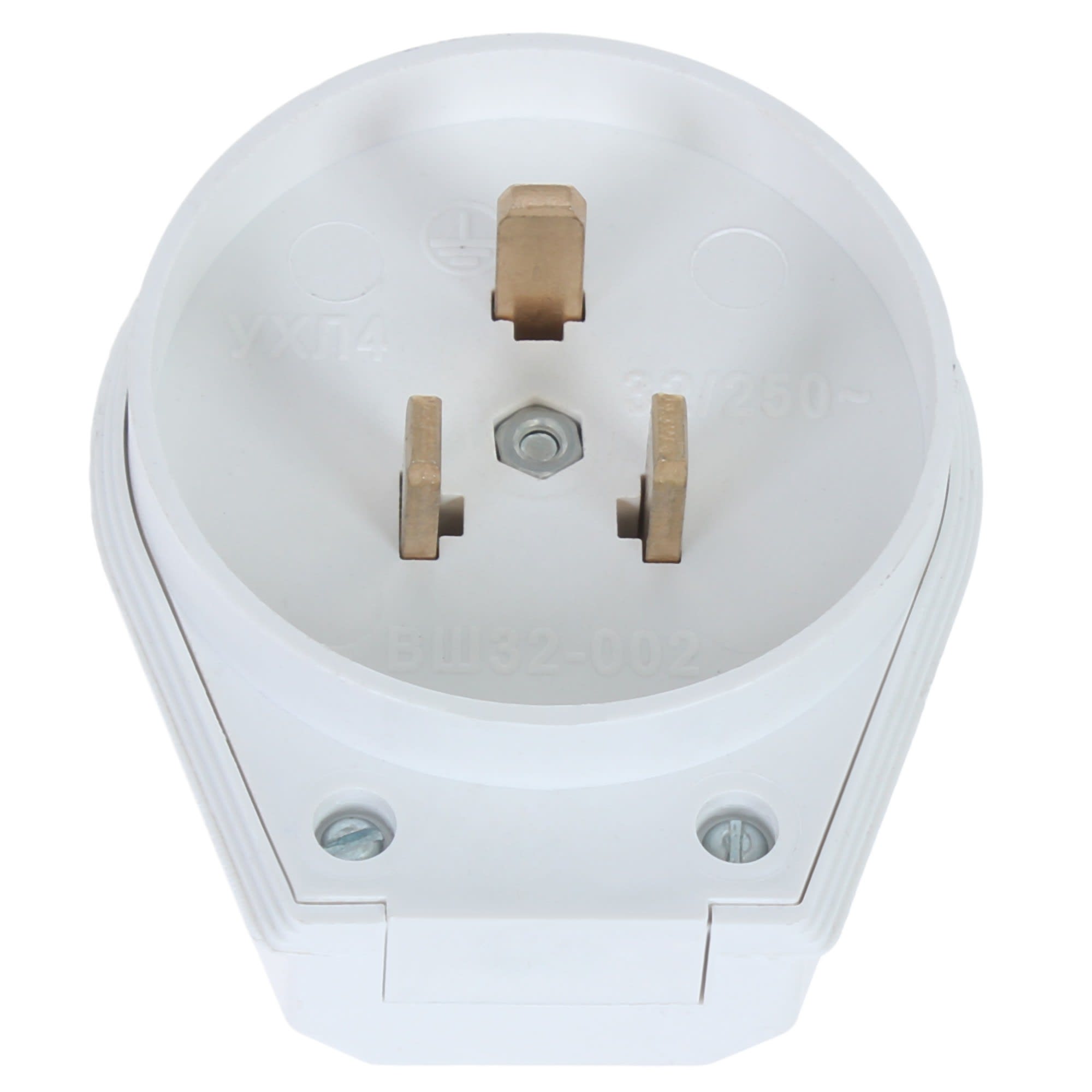 81930760 Комплект для плиты с заземлением скрытая установка цвет белый 32А Santreyd  - Вид №2