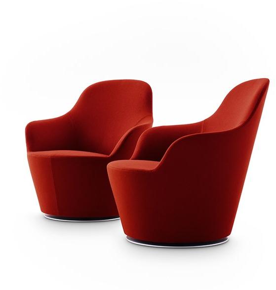 B&B Italia Кресло из ткани с подлокотниками Harbor Ha80b - Вид №2