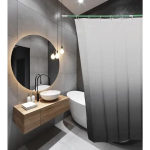 91959253 Шторка для ванной комнаты SANTREK HOME 307780 180x180см цвет разноцветный STLM-1385699