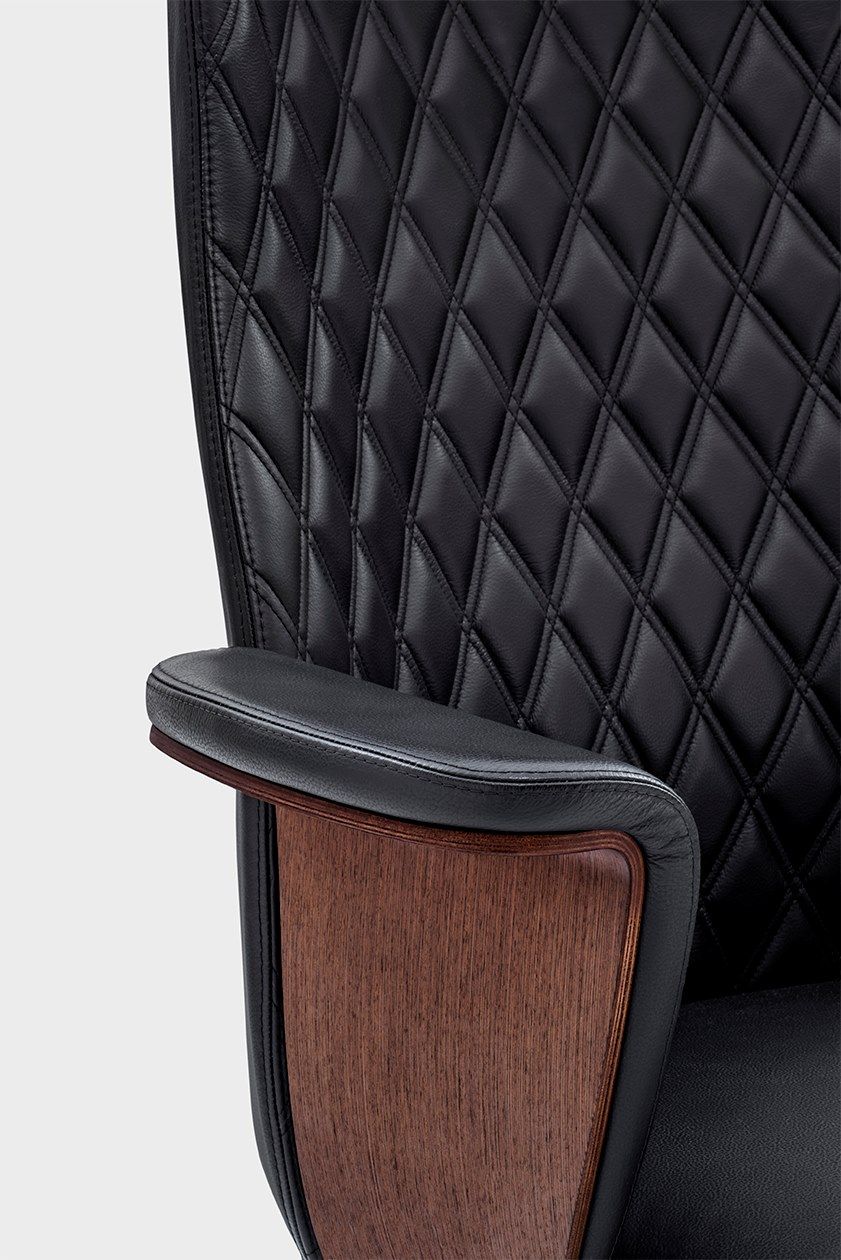 Кожаное офисное кресло Viganò Charme ARCH-00008596 - Вид №3