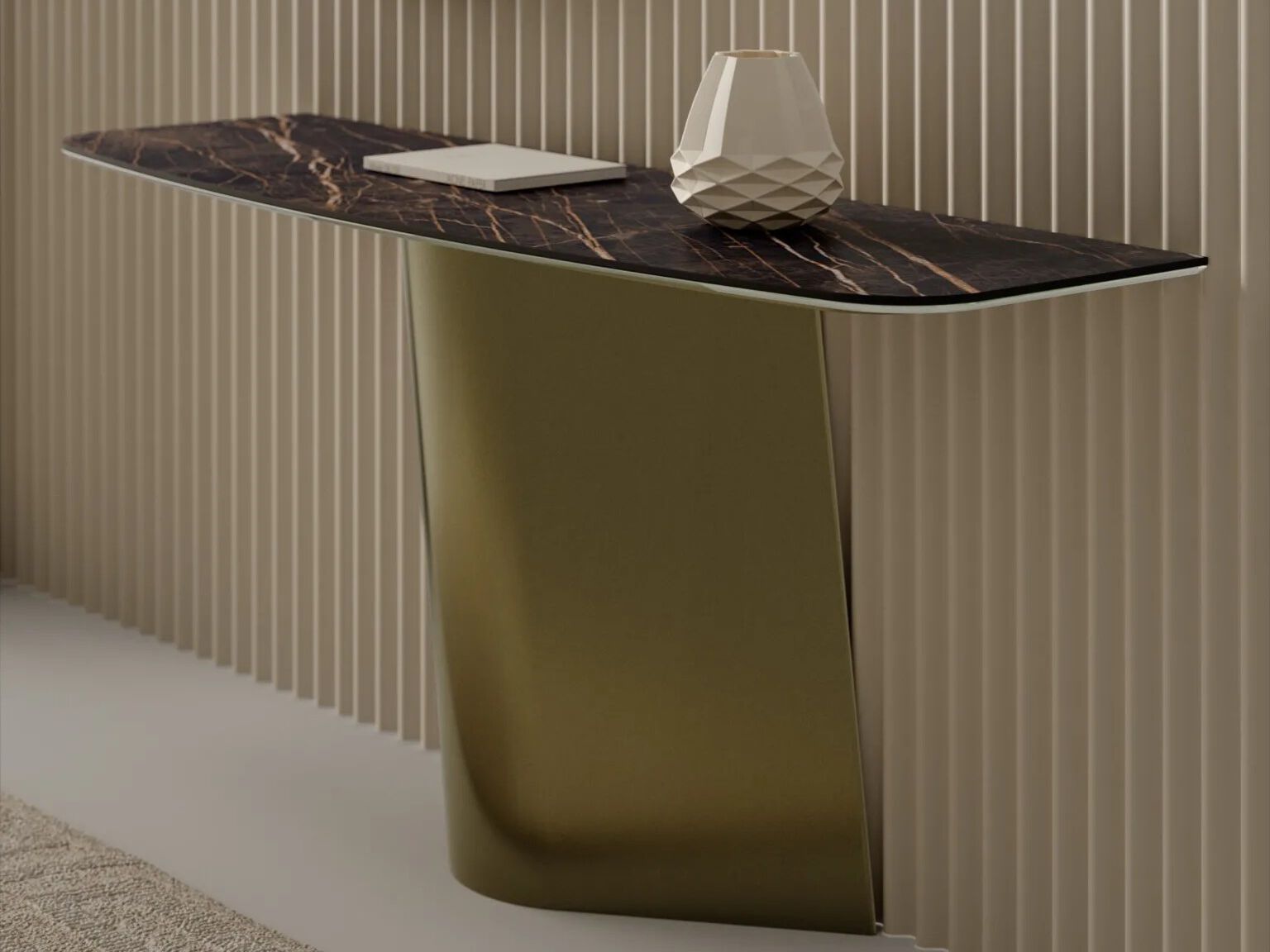 Стальная консоль Bontempi Casa KIMONO ARCH-00150531 - Вид №1