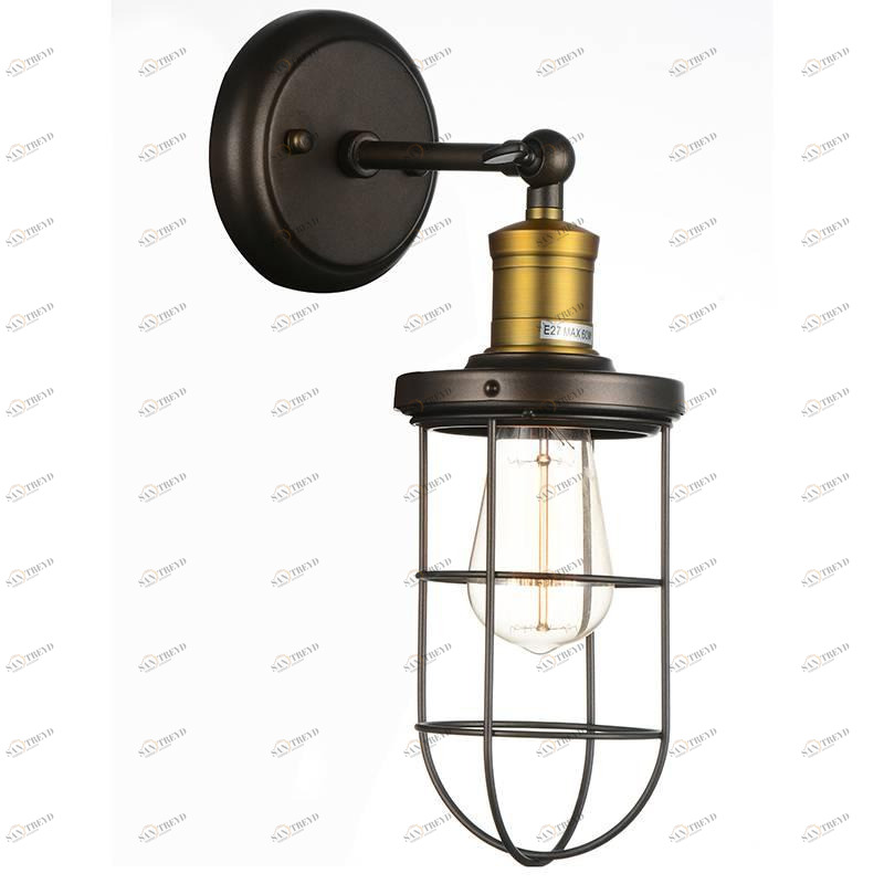 Бра Favourite Dock 1589-1W FAVOURITE ПОД СТАРИНУ, ФОНАРЬ 078658 Черный 