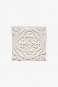 ACDFU6 Архив церковной декоративной полевой плитки Deco "A" 4 1/4 "x 4 1/4" Waterworks