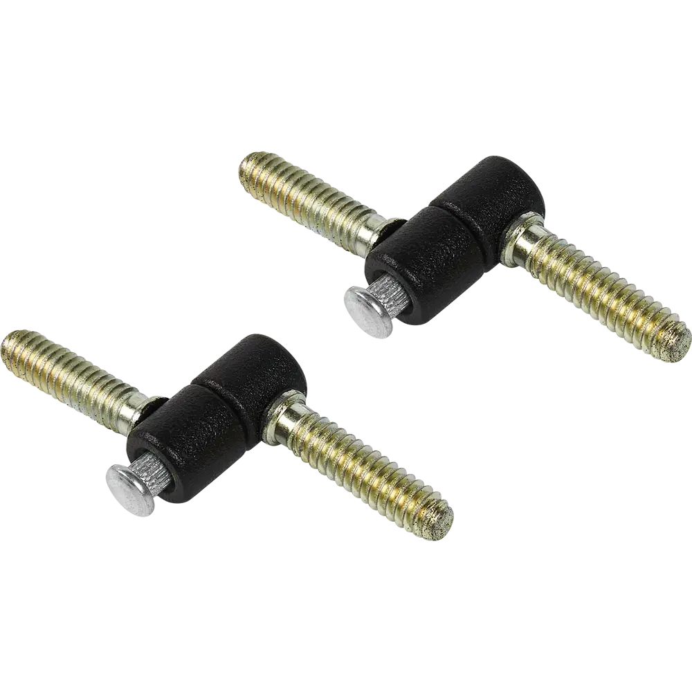 85023845 Петля ввертная ПВВ-2, ø8x1.75 мм сталь цвет черный STLM-0057768 ЛЕВША 