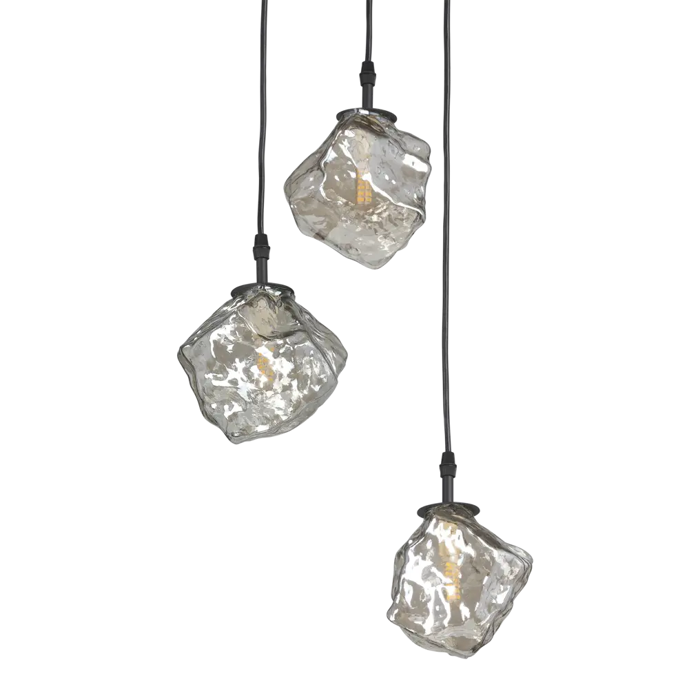 VITALUCE Комета Лайт — подвесной светильник с тремя плафонами для современного интерьера 89437965 STLM-1581923 - Вид №3