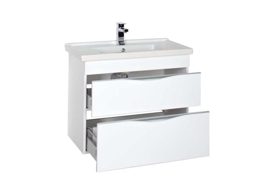 Тумба с раковиной Aquanet Эвора 80 белый 0018493700182324 - Вид №2