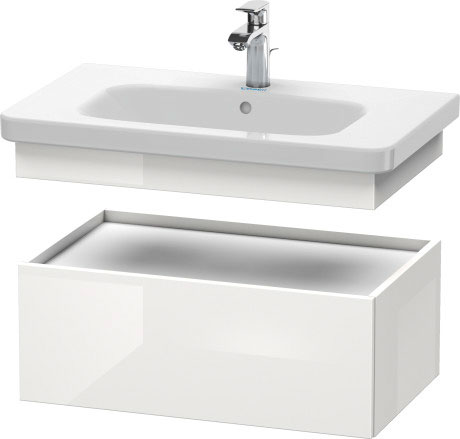 DS628103131 Шкафчик DuraStyle #DS6281 730 x 448 мм Сосна серебристая, декор Duravit - Вид №2