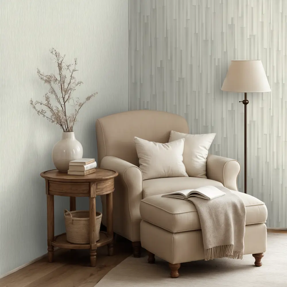 Флизелиновые обои Monte Solaro Plank бежевые 1.06 м 89426581 STLM-1572172 - Вид №4